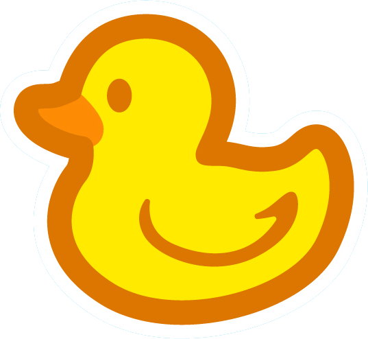 Floating Duck